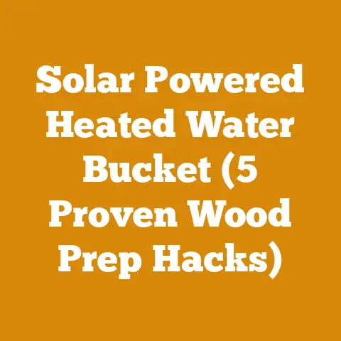 Solar Powered Heated Water Bucket (5 Proven Wood Prep Hacks)