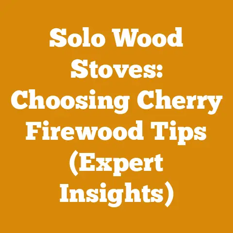 Solo Wood Stoves: Choosing Cherry Firewood Tips (Expert Insights)