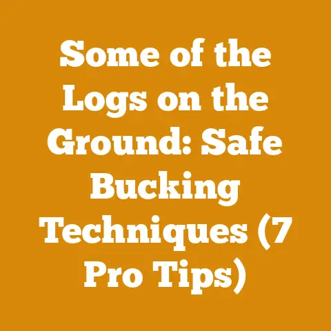 Some of the Logs on the Ground: Safe Bucking Techniques (7 Pro Tips)