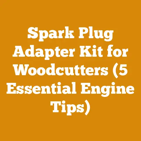 Spark Plug Adapter Kit for Woodcutters (5 Essential Engine Tips)