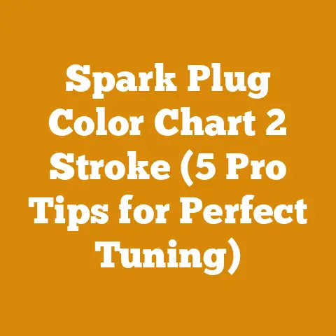 Spark Plug Color Chart 2 Stroke (5 Pro Tips for Perfect Tuning)