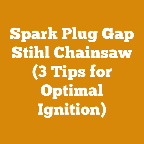 Spark Plug Gap Stihl Chainsaw (3 Tips for Optimal Ignition)