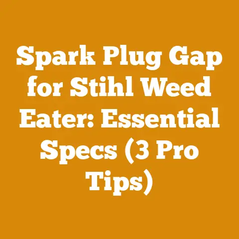 Spark Plug Gap for Stihl Weed Eater: Essential Specs (3 Pro Tips)