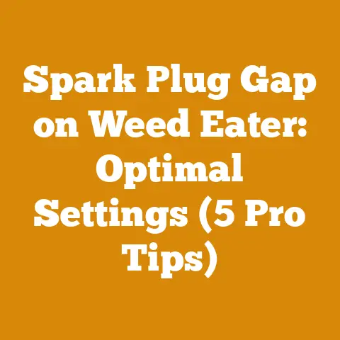 Spark Plug Gap on Weed Eater: Optimal Settings (5 Pro Tips)