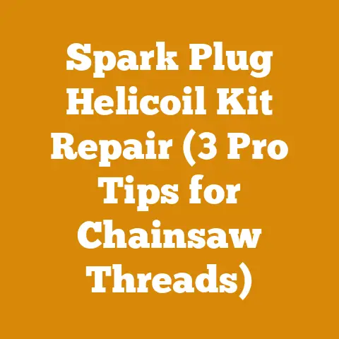 Spark Plug Helicoil Kit Repair (3 Pro Tips for Chainsaw Threads)