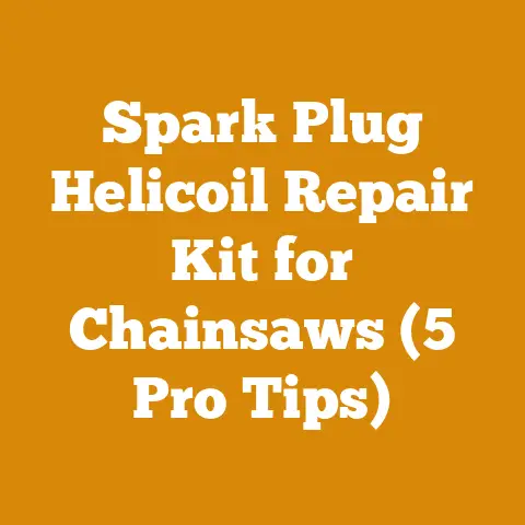 Spark Plug Helicoil Repair Kit for Chainsaws (5 Pro Tips)