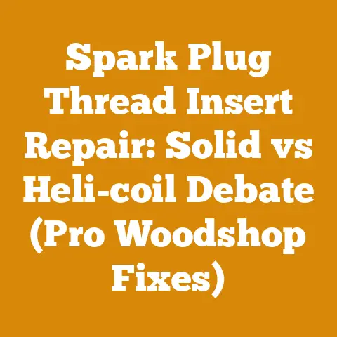 Spark Plug Thread Insert Repair: Solid vs Heli-coil Debate (Pro Woodshop Fixes)
