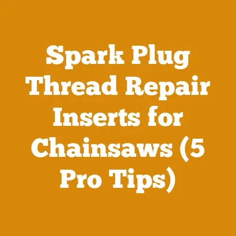 Spark Plug Thread Repair Inserts for Chainsaws (5 Pro Tips)