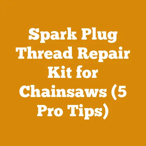 Spark Plug Thread Repair Kit for Chainsaws (5 Pro Tips)