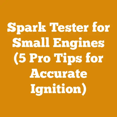 Spark Tester for Small Engines (5 Pro Tips for Accurate Ignition)