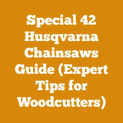 Special 42 Husqvarna Chainsaws Guide (Expert Tips for Woodcutters)