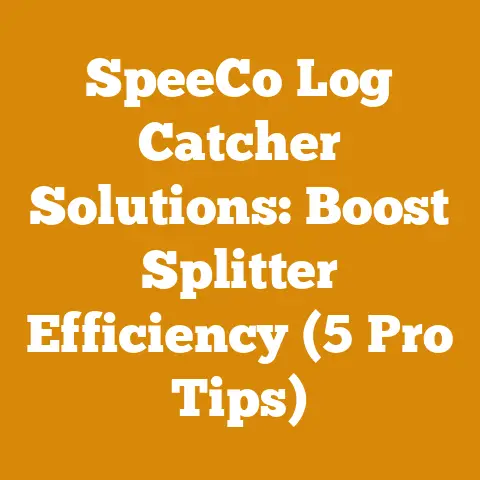 SpeeCo Log Catcher Solutions: Boost Splitter Efficiency (5 Pro Tips)