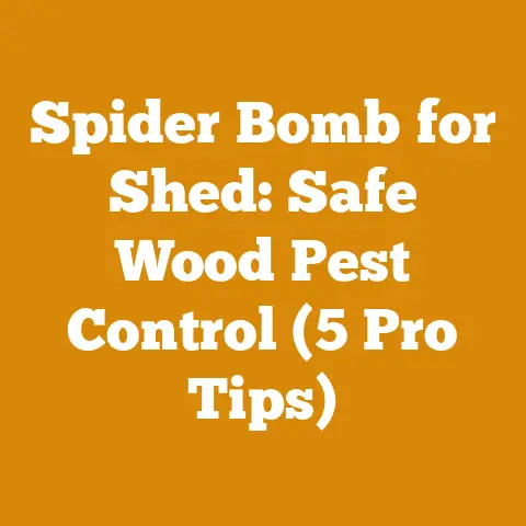 Spider Bomb for Shed: Safe Wood Pest Control (5 Pro Tips)