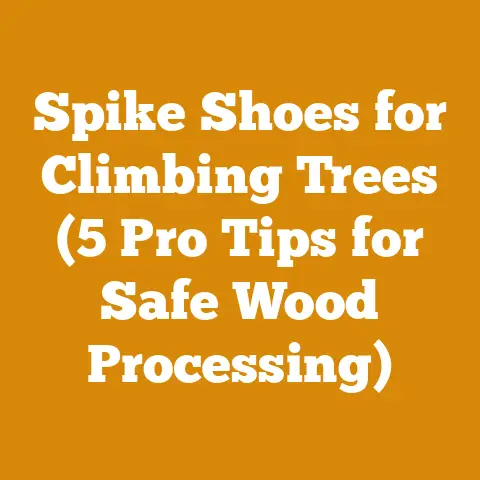 Spike Shoes for Climbing Trees (5 Pro Tips for Safe Wood Processing)