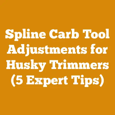 Spline Carb Tool Adjustments for Husky Trimmers (5 Expert Tips)