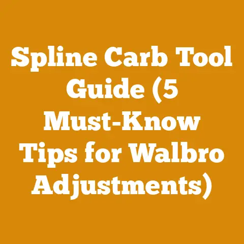 Spline Carb Tool Guide (5 Must-Know Tips for Walbro Adjustments)