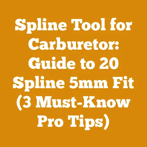 Spline Tool for Carburetor: Guide to 20 Spline 5mm Fit (3 Must-Know Pro Tips)
