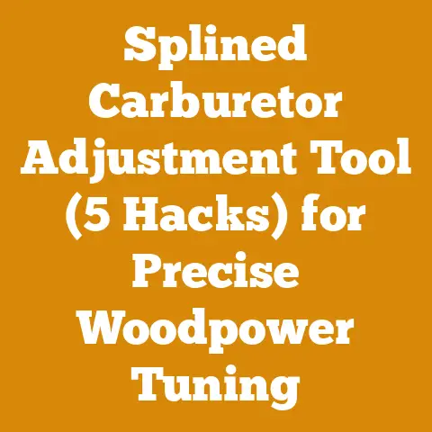 Splined Carburetor Adjustment Tool (5 Hacks) for Precise Woodpower Tuning