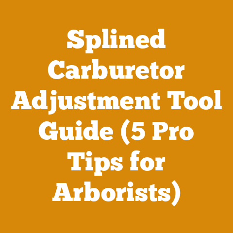 Splined Carburetor Adjustment Tool Guide (5 Pro Tips for Arborists)