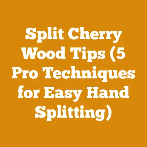 Split Cherry Wood Tips (5 Pro Techniques for Easy Hand Splitting)