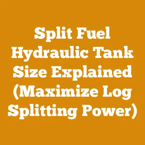 Split Fuel Hydraulic Tank Size Explained (Maximize Log Splitting Power)