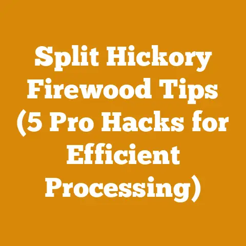 Split Hickory Firewood Tips (5 Pro Hacks for Efficient Processing)