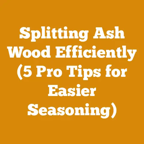 Splitting Ash Wood Efficiently (5 Pro Tips for Easier Seasoning)