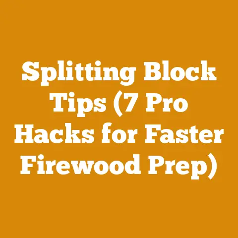 Splitting Block Tips (7 Pro Hacks for Faster Firewood Prep)