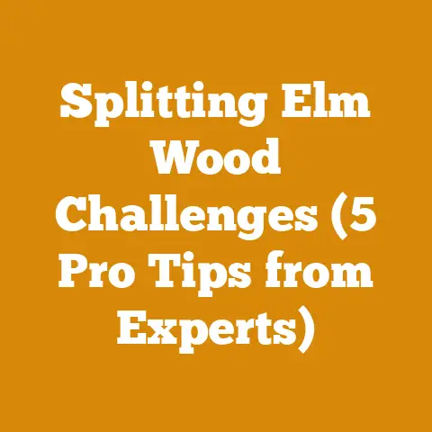 Splitting Elm Wood Challenges (5 Pro Tips from Experts)