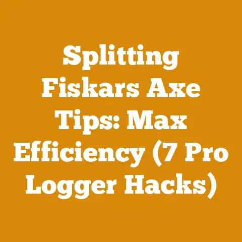 Splitting Fiskars Axe Tips: Max Efficiency (7 Pro Logger Hacks)