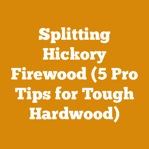 Splitting Hickory Firewood (5 Pro Tips for Tough Hardwood)