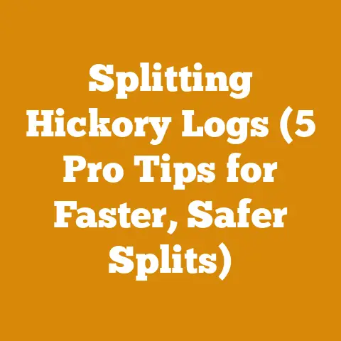 Splitting Hickory Logs (5 Pro Tips for Faster, Safer Splits)