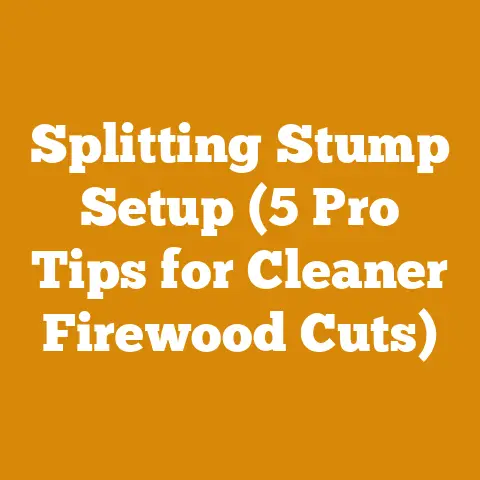 Splitting Stump Setup (5 Pro Tips for Cleaner Firewood Cuts)