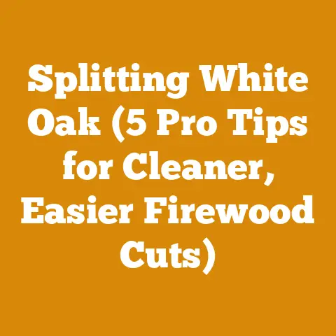 Splitting White Oak (5 Pro Tips for Cleaner, Easier Firewood Cuts)