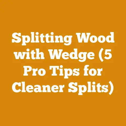 Splitting Wood with Wedge (5 Pro Tips for Cleaner Splits)