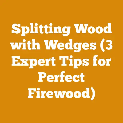 Splitting Wood with Wedges (3 Expert Tips for Perfect Firewood)
