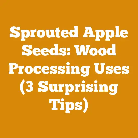 Sprouted Apple Seeds: Wood Processing Uses (3 Surprising Tips)