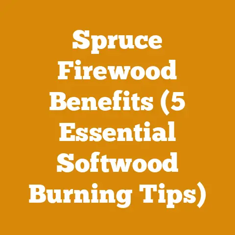 Spruce Firewood Benefits (5 Essential Softwood Burning Tips)