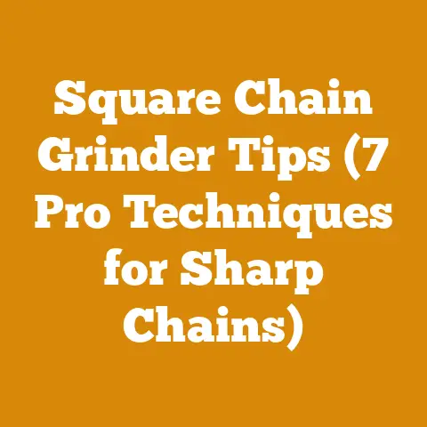 Square Chain Grinder Tips (7 Pro Techniques for Sharp Chains)