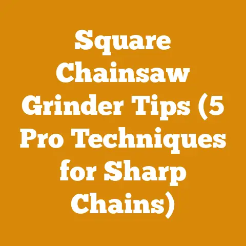 Square Chainsaw Grinder Tips (5 Pro Techniques for Sharp Chains)