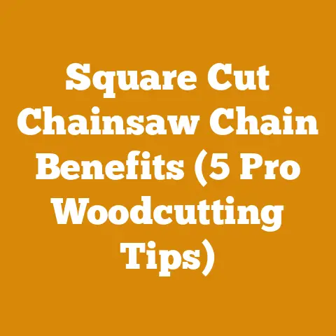 Square Cut Chainsaw Chain Benefits (5 Pro Woodcutting Tips)