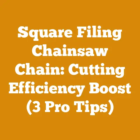 Square Filing Chainsaw Chain: Cutting Efficiency Boost (3 Pro Tips)