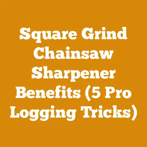 Square Grind Chainsaw Sharpener Benefits (5 Pro Logging Tricks)
