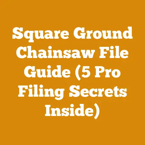 Square Ground Chainsaw File Guide (5 Pro Filing Secrets Inside)