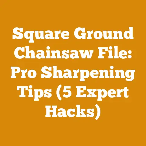 Square Ground Chainsaw File: Pro Sharpening Tips (5 Expert Hacks)