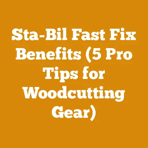 Sta-Bil Fast Fix Benefits (5 Pro Tips for Woodcutting Gear)