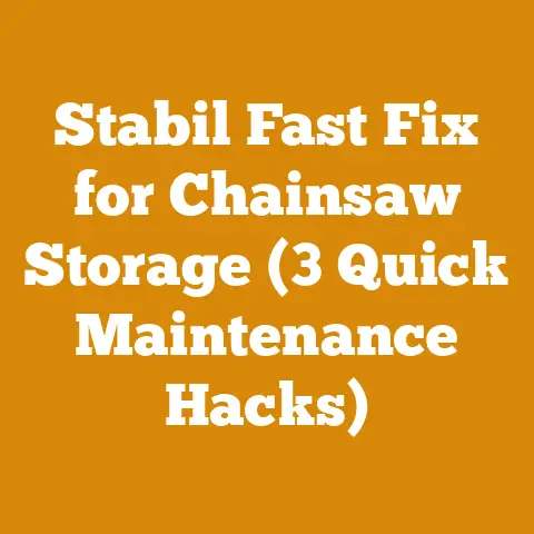 Stabil Fast Fix for Chainsaw Storage (3 Quick Maintenance Hacks)