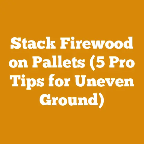 Stack Firewood on Pallets (5 Pro Tips for Uneven Ground)