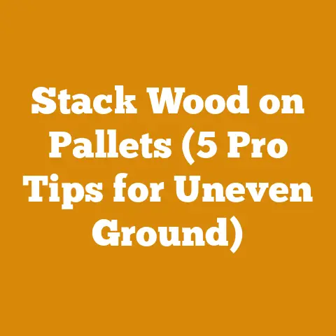 Stack Wood on Pallets (5 Pro Tips for Uneven Ground)