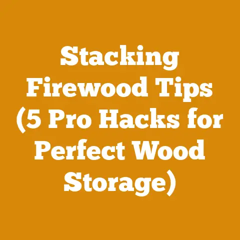 Stacking Firewood Tips (5 Pro Hacks for Perfect Wood Storage)